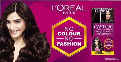 India Desire : Loreal Amazon Gift Voucher Offer: Buy Loreal Products From Amazon And Get Rs 250 Amazon Gift Voucher 